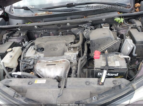2T3RFREV3JW733607 2018 TOYOTA RAV4 Темно-бордовый Вид сзади
