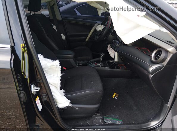 2T3RFREV3JW821198 2018 TOYOTA RAV4 Black წინა სალონის ხედი