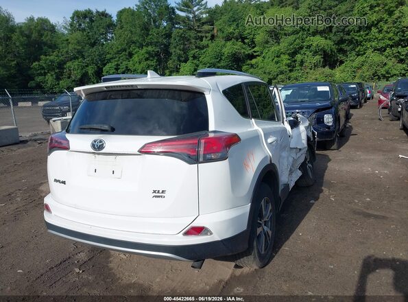 2T3RFREV4GW506743 2016 TOYOTA RAV4 White Tył prawy