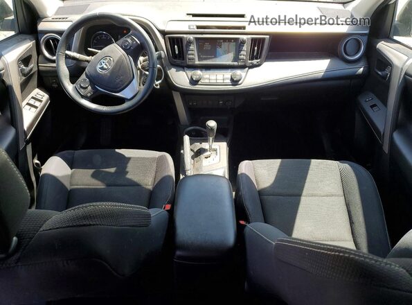 2T3RFREV4GW519508 2016 TOYOTA RAV4 White Առջևի վահանակի տեսք