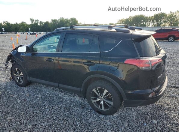 2T3RFREV4JW709770 2018 TOYOTA RAV4 Black Rear left