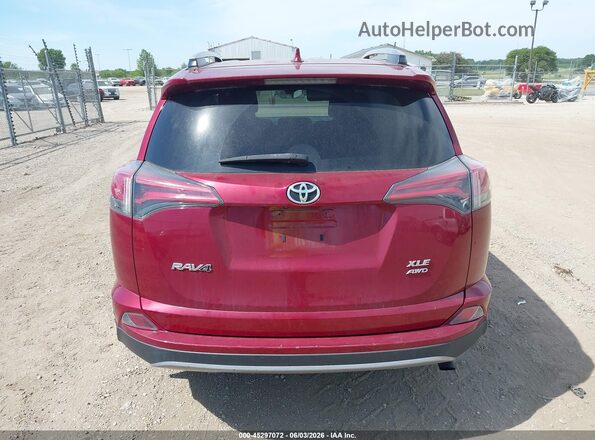 2T3RFREV4JW817810 2018 TOYOTA RAV4 Red 