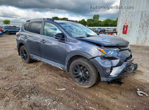 2T3RFREV4JW823879 2018 TOYOTA RAV4 Серый Передняя правая четверть
