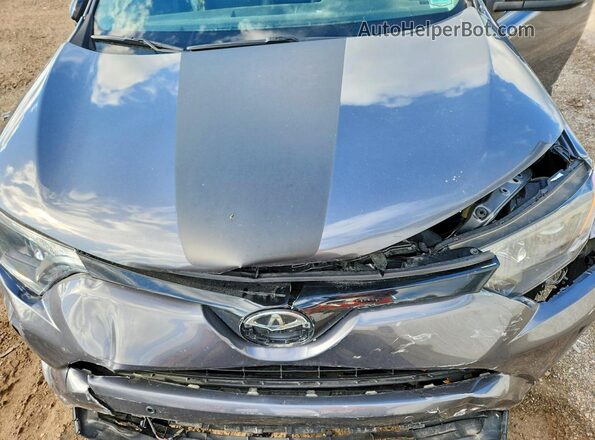 2T3RFREV4JW823879 2018 TOYOTA RAV4 Серый Вид подкапотного пространства