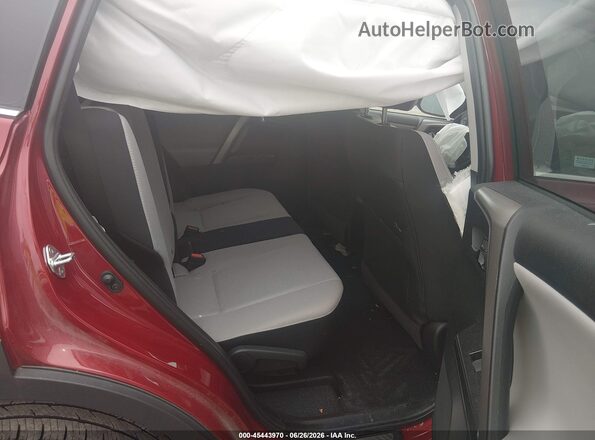 2T3RFREV4JW836096 2018 TOYOTA RAV4 Red Vista de la etiqueta del VIN
