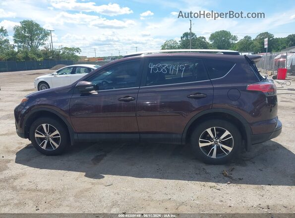 2T3RFREV5GW440560 2016 TOYOTA RAV4 Burgundy Սալոնի 360 աստիճան տեսք
