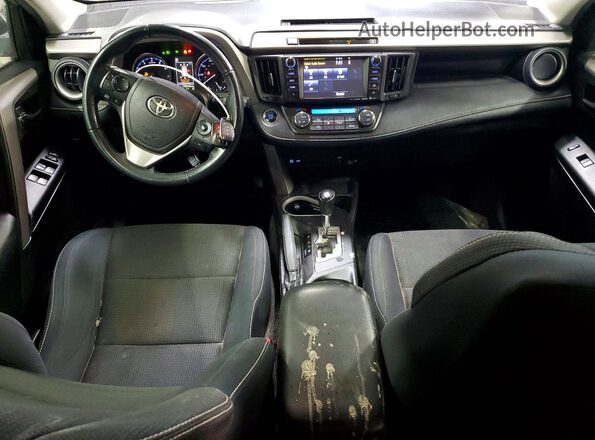 2T3RFREV5GW452305 2016 TOYOTA RAV4 Silver Вид панелі приладів