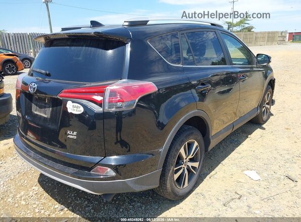 2T3RFREV5GW463966 2016 TOYOTA RAV4 Black უკანა მარჯვენა