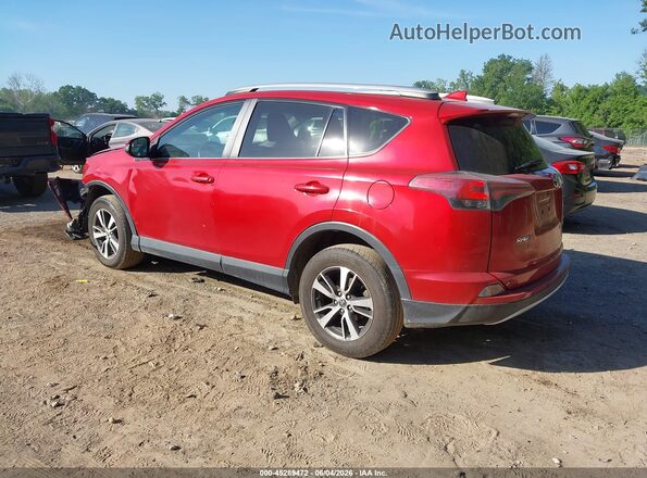 2T3RFREV5GW531263 2016 TOYOTA RAV4 Red Trasero izquierdo