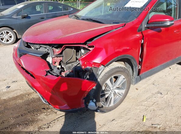 2T3RFREV5GW531263 2016 TOYOTA RAV4 Red Vista frontal