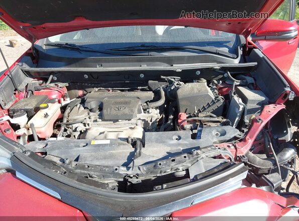 2T3RFREV5GW531263 2016 TOYOTA RAV4 Red Vista trasera