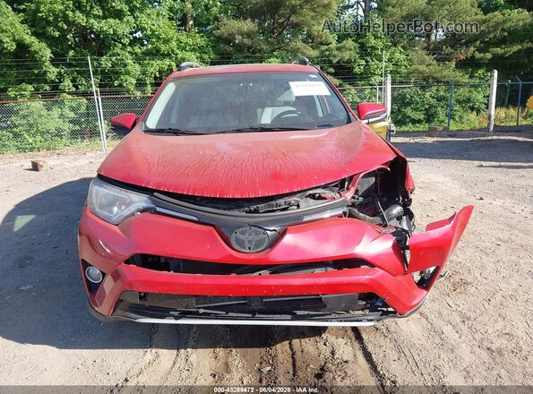 2T3RFREV5GW531263 2016 TOYOTA RAV4 Red Vista interior trasera