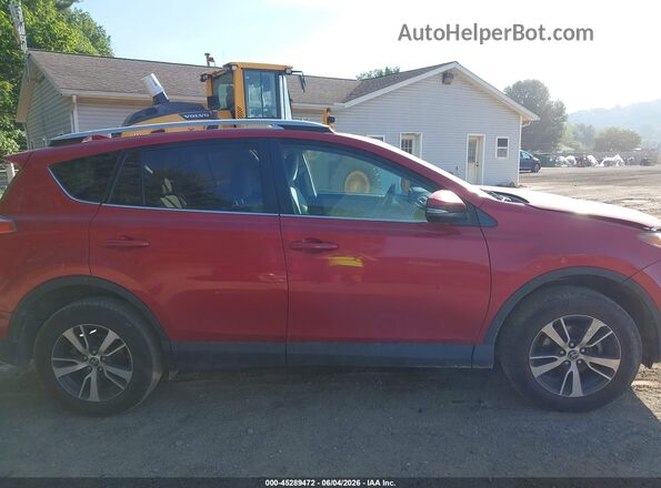 2T3RFREV5GW531263 2016 TOYOTA RAV4 Red Vista interior de 360 grados
