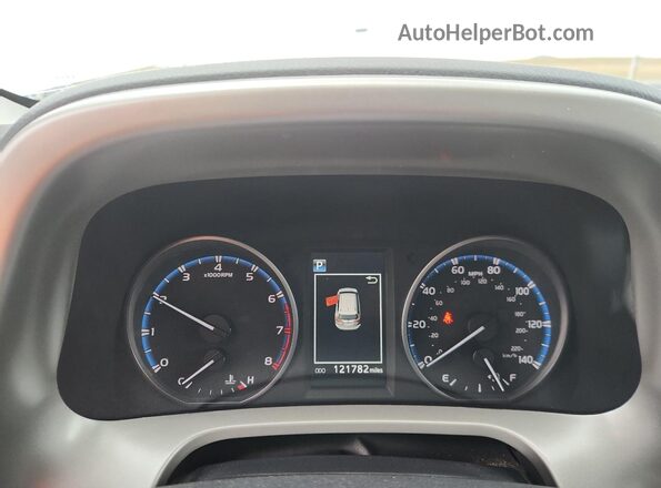 2T3RFREV5HW564233 2017 TOYOTA RAV4 White Սարքավորումների վահանակի տեսք