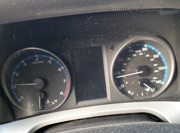 2T3RFREV5JW698102 2018 TOYOTA RAV4 Burgundy Instrument cluster view