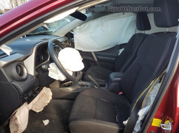 2T3RFREV5JW698102 2018 TOYOTA RAV4 Burgundy Front interior view