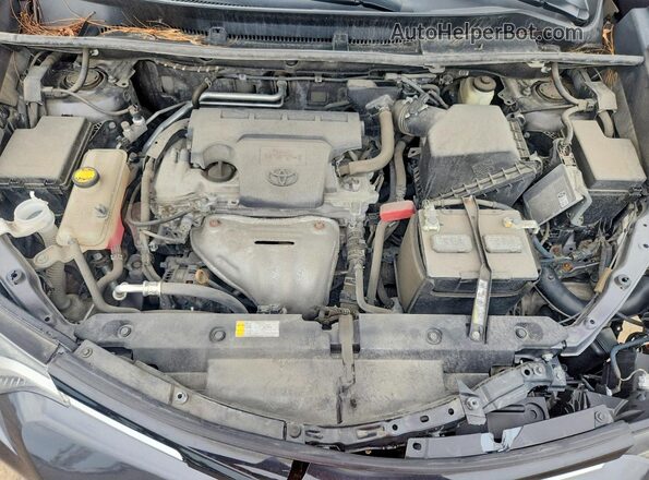 2T3RFREV5JW724388 2018 TOYOTA RAV4 Gray Rear interior view