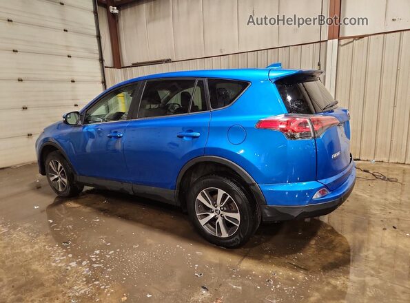 2T3RFREV5JW798619 2018 TOYOTA RAV4 Blue უკანა მარცხენა