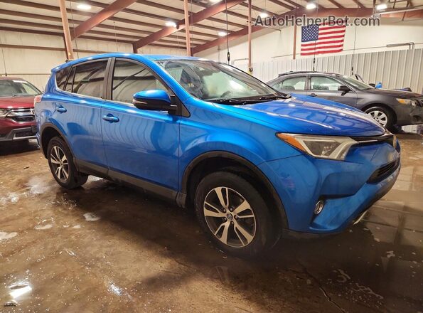 2T3RFREV5JW798619 2018 TOYOTA RAV4 Blue წინა მარჯვენა