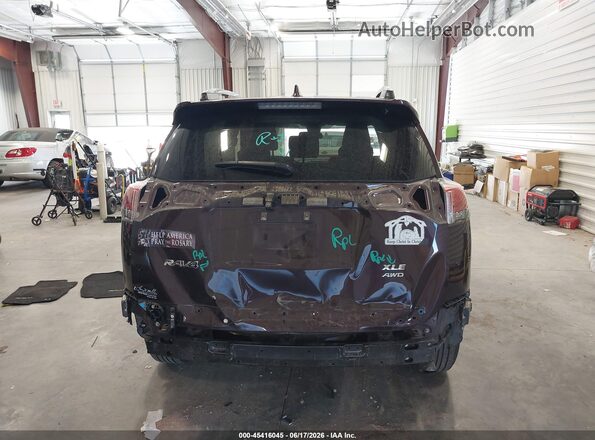 2T3RFREV6JW760090 2018 TOYOTA RAV4 Burgundy 