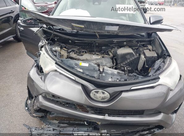 2T3RFREV6JW786818 2018 TOYOTA RAV4 Gray Rear view