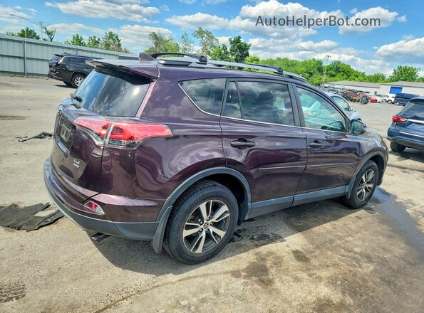 2T3RFREV6JW800006 2018 TOYOTA RAV4 Burgundy 