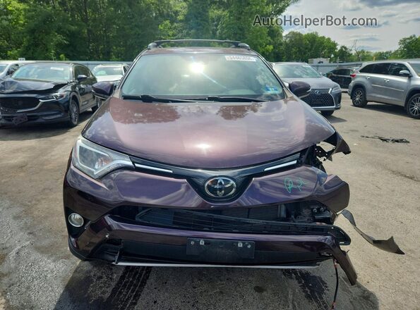 2T3RFREV6JW800006 2018 TOYOTA RAV4 Burgundy 