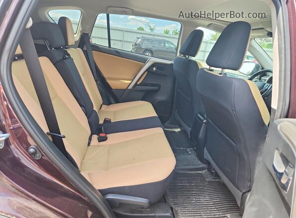 2T3RFREV6JW800006 2018 TOYOTA RAV4 Burgundy 