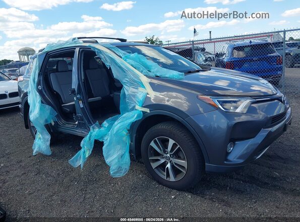 2T3RFREV7GW459885 2016 TOYOTA RAV4 Gray Դիմացի տեսք