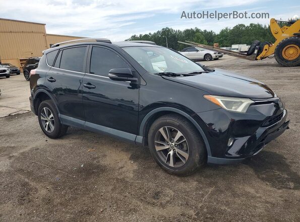 2T3RFREV7HW598545 2017 TOYOTA RAV4 Черный Передняя правая четверть