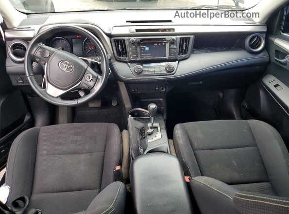 2T3RFREV7HW598545 2017 TOYOTA RAV4 Черный Вид панели приборов