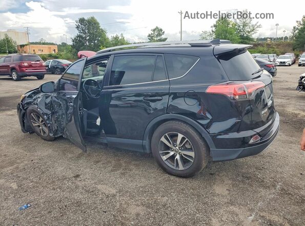 2T3RFREV7HW598545 2017 TOYOTA RAV4 Черный Задняя левая четверть