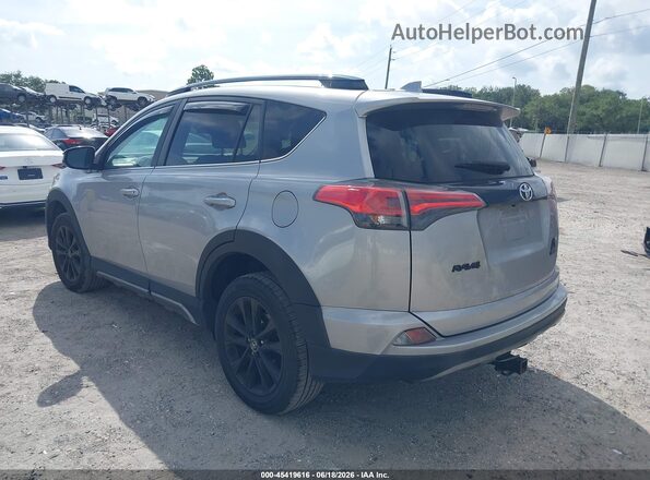 2T3RFREV7JW696092 2018 TOYOTA RAV4 Silver უკანა მარცხენა