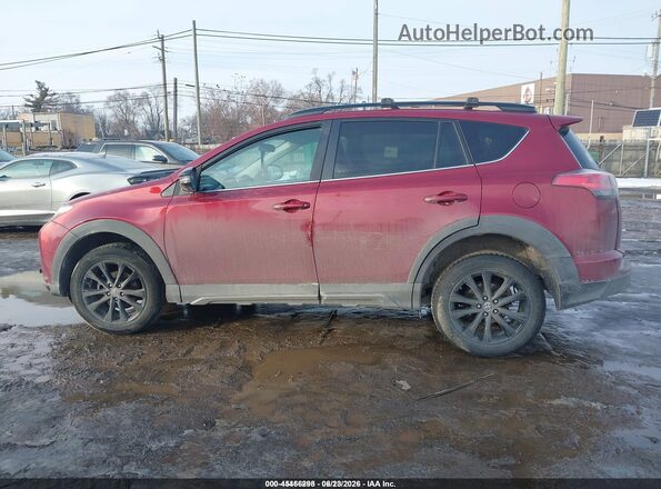 2T3RFREV7JW731813 2018 TOYOTA RAV4 Red Vista interior de 360 grados
