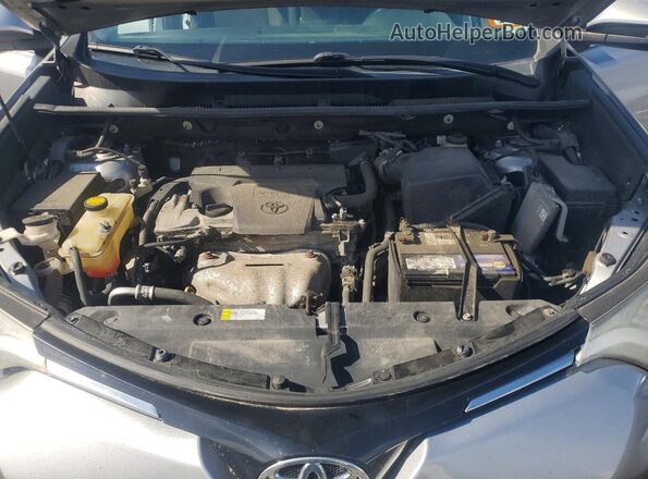 2T3RFREV8GW474301 2016 TOYOTA RAV4 Silver Widok komory silnika