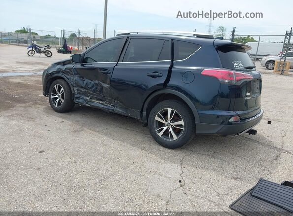 2T3RFREV8HW680929 2017 TOYOTA RAV4 Синий Задняя левая четверть