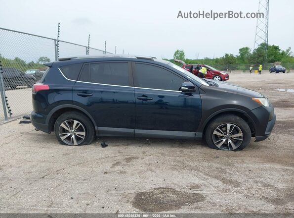 2T3RFREV8HW680929 2017 TOYOTA RAV4 Синий Вид задней части салона