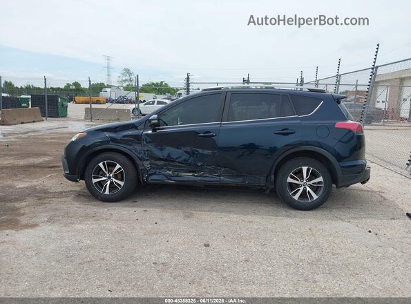 2T3RFREV8HW680929 2017 TOYOTA RAV4 Синий Панорамный вид салона 360°