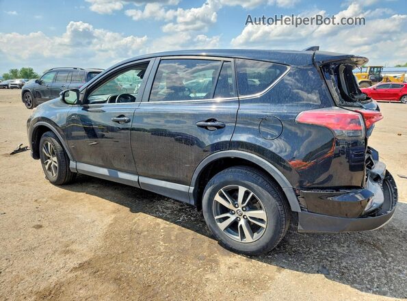 2T3RFREV8JW706080 2018 TOYOTA RAV4 Black Tył lewy