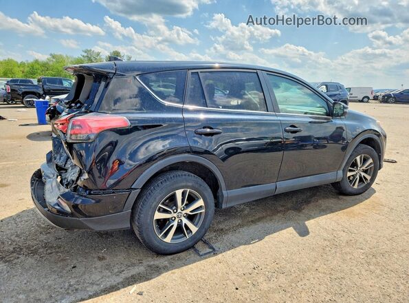 2T3RFREV8JW706080 2018 TOYOTA RAV4 Black Tył prawy