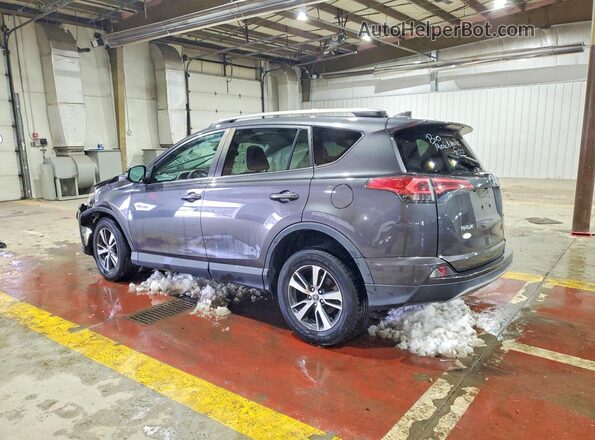 2T3RFREV8JW801738 2018 TOYOTA RAV4 Gray Հետևի ձախ