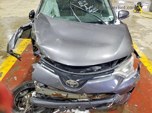 2T3RFREV8JW801738 2018 TOYOTA RAV4 Gray Շարժիչի բաժամունքի տեսք