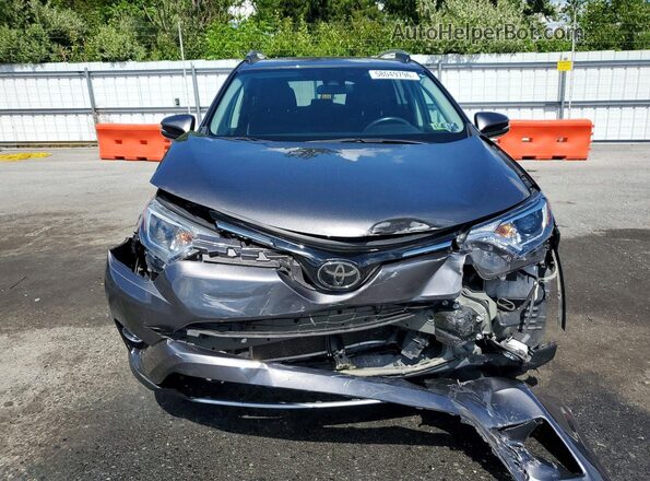 2T3RFREV8JW832066 2018 TOYOTA RAV4 Gray Vista frontal