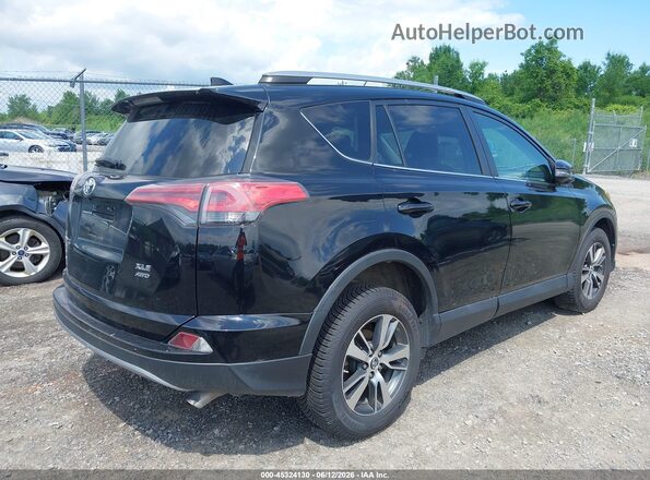 2T3RFREV8JW840037 2018 TOYOTA RAV4 Black Հետևի աջ