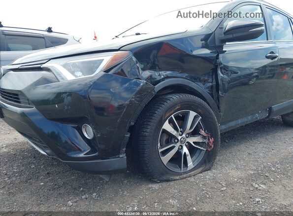 2T3RFREV8JW840037 2018 TOYOTA RAV4 Black Դիմացի տեսք