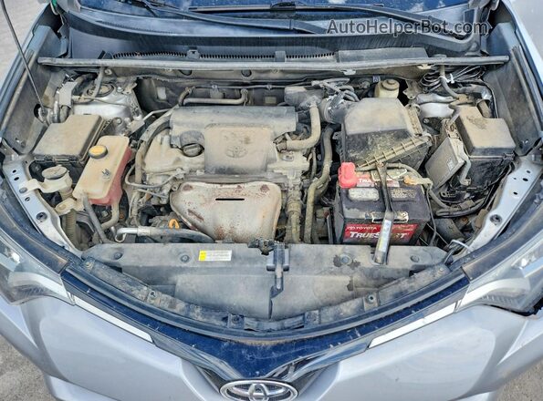2T3RFREV9GW538166 2016 TOYOTA RAV4 Silver უკანა სალონის ხედი