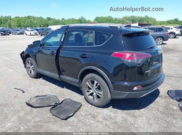 2T3RFREV9JW713233 2018 TOYOTA RAV4 Black Задня ліва чверть