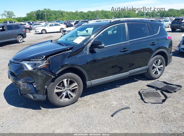 2T3RFREV9JW713233 2018 TOYOTA RAV4 Black Передня ліва чверть