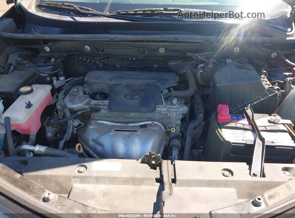 2T3RFREV9JW713233 2018 TOYOTA RAV4 Black Вид ззаду