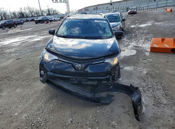 2T3RFREV9JW749732 2018 TOYOTA RAV4 Black წინა ხედი